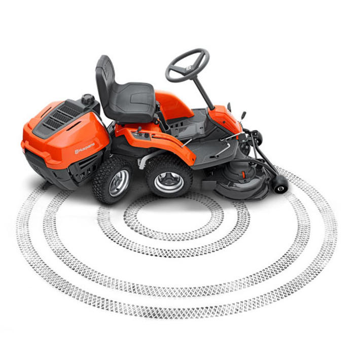 HUSQVARNA R 112C Frontmäher inkl. Mähdeck Combi 85 – Bild 6