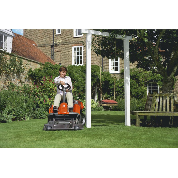 HUSQVARNA R 112C5 Frontmäher inkl. Mähdeck Combi 85 – Bild 10