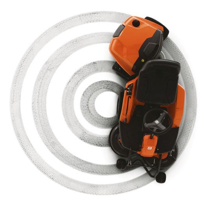 HUSQVARNA R 112C5 Frontmäher inkl. Mähdeck Combi 85 – Bild 8