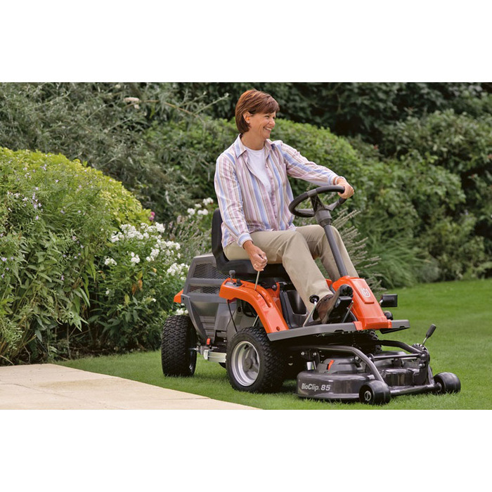 HUSQVARNA R 112C5 Frontmäher inkl. Mähdeck Combi 85 – Bild 11
