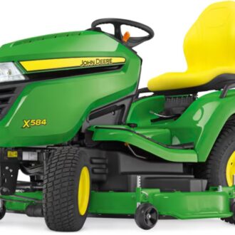 John Deere Rasentraktor X584 mit 137 cm Accel Deep Mähwerk